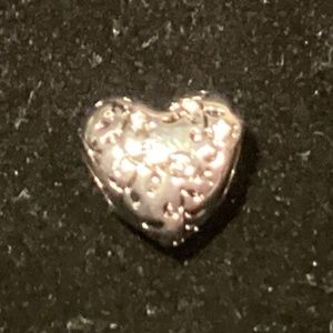 925 Silver heart charm